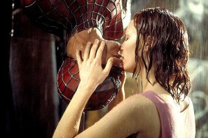 Spider-man kiss